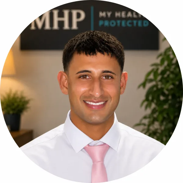Riley Walia, Senior Health Insurance Broker at My Health Protected
